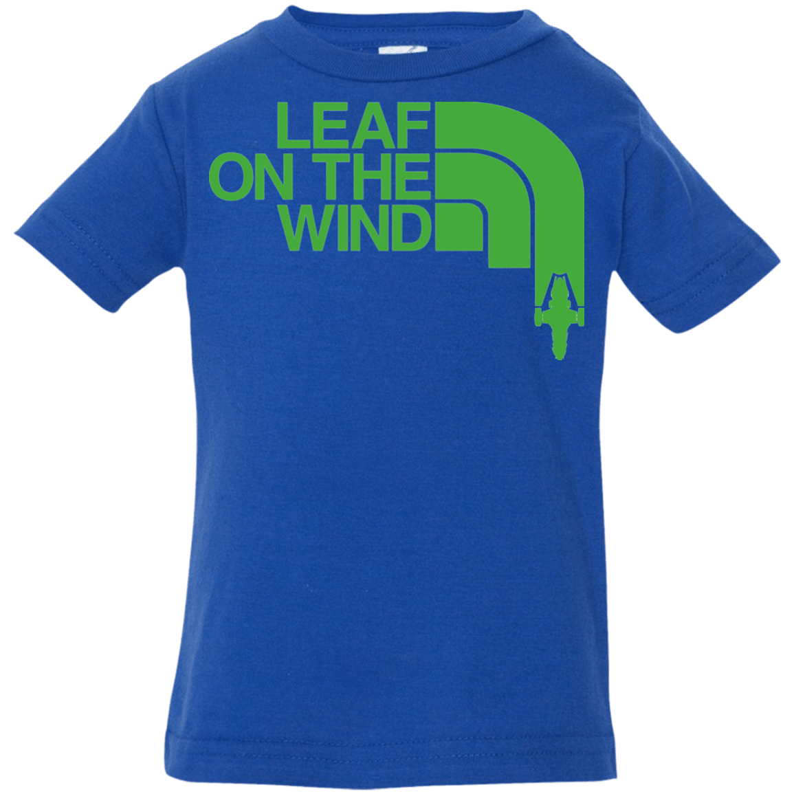 T-Shirts Royal / 6 Months Leaf on the Wind Infant PremiumT-Shirt