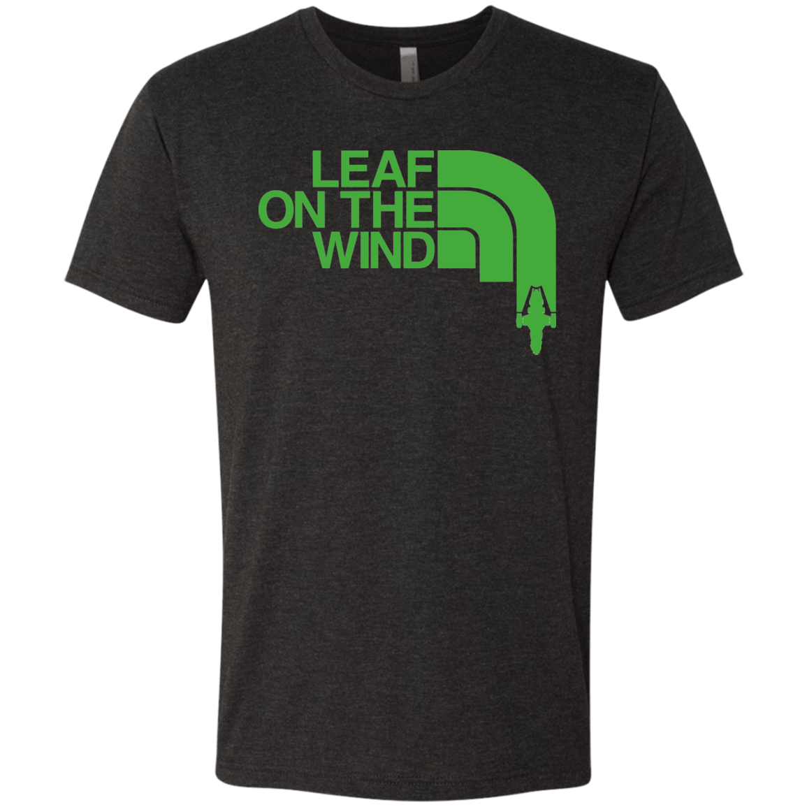 T-Shirts Vintage Black / Small Leaf on the Wind Men's Triblend T-Shirt