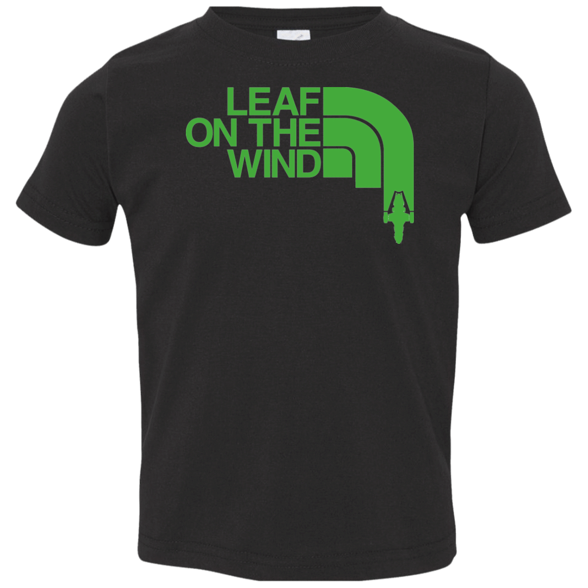 T-Shirts Black / 2T Leaf on the Wind Toddler Premium T-Shirt