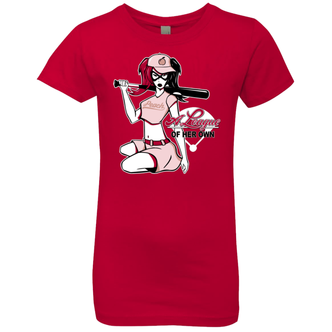 T-Shirts Red / YXS League of Her Own Girls Premium T-Shirt