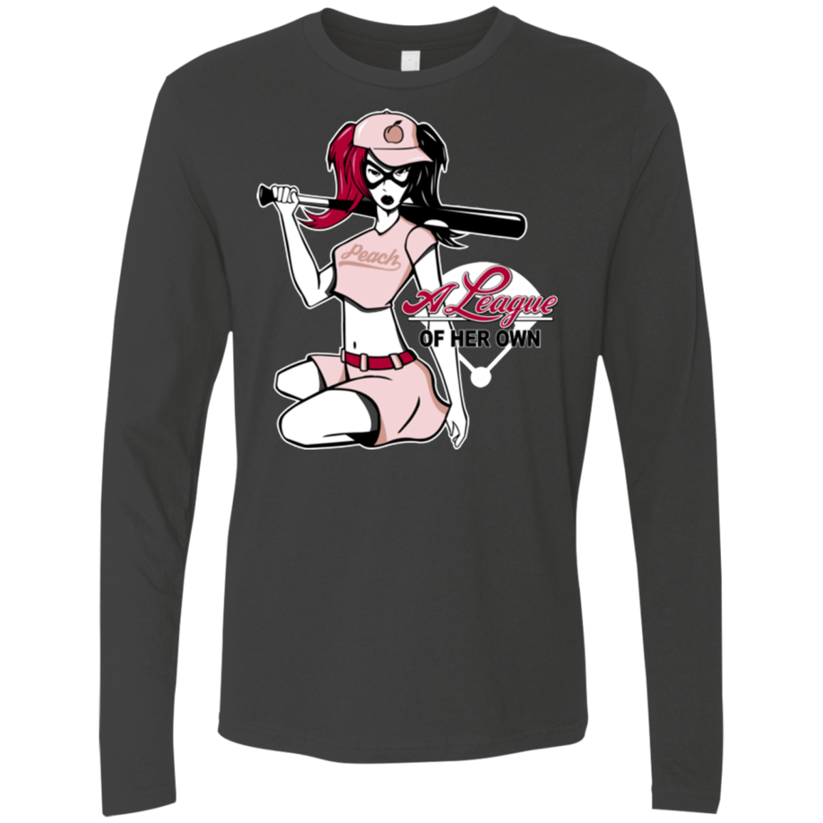 T-Shirts Heavy Metal / Small League of Her Own Men's Premium Long Sleeve