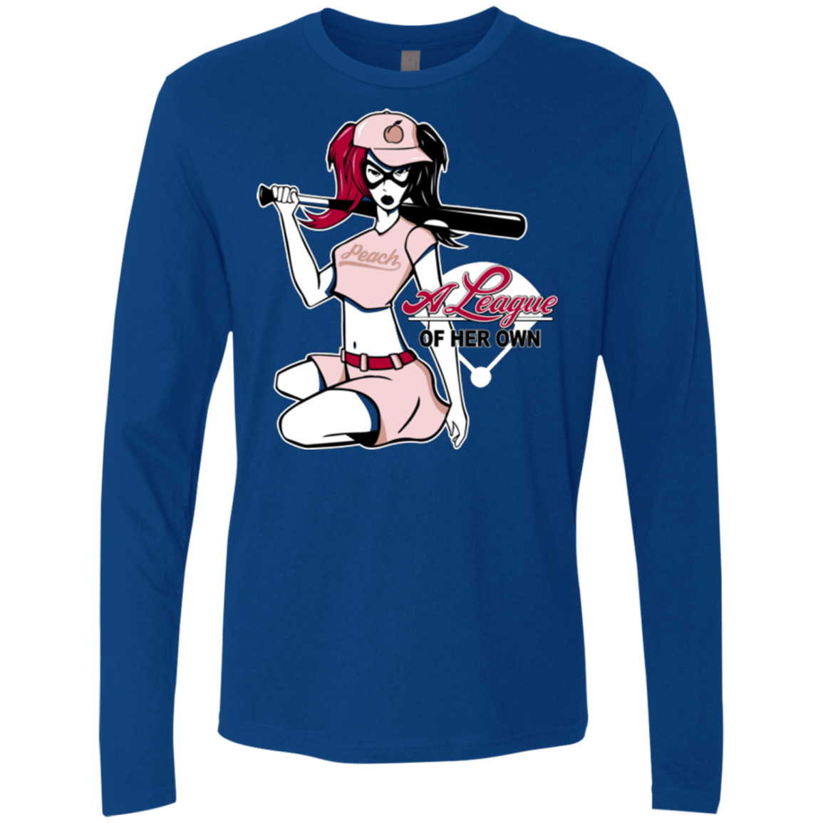 T-Shirts Royal / Small League of Her Own Men's Premium Long Sleeve