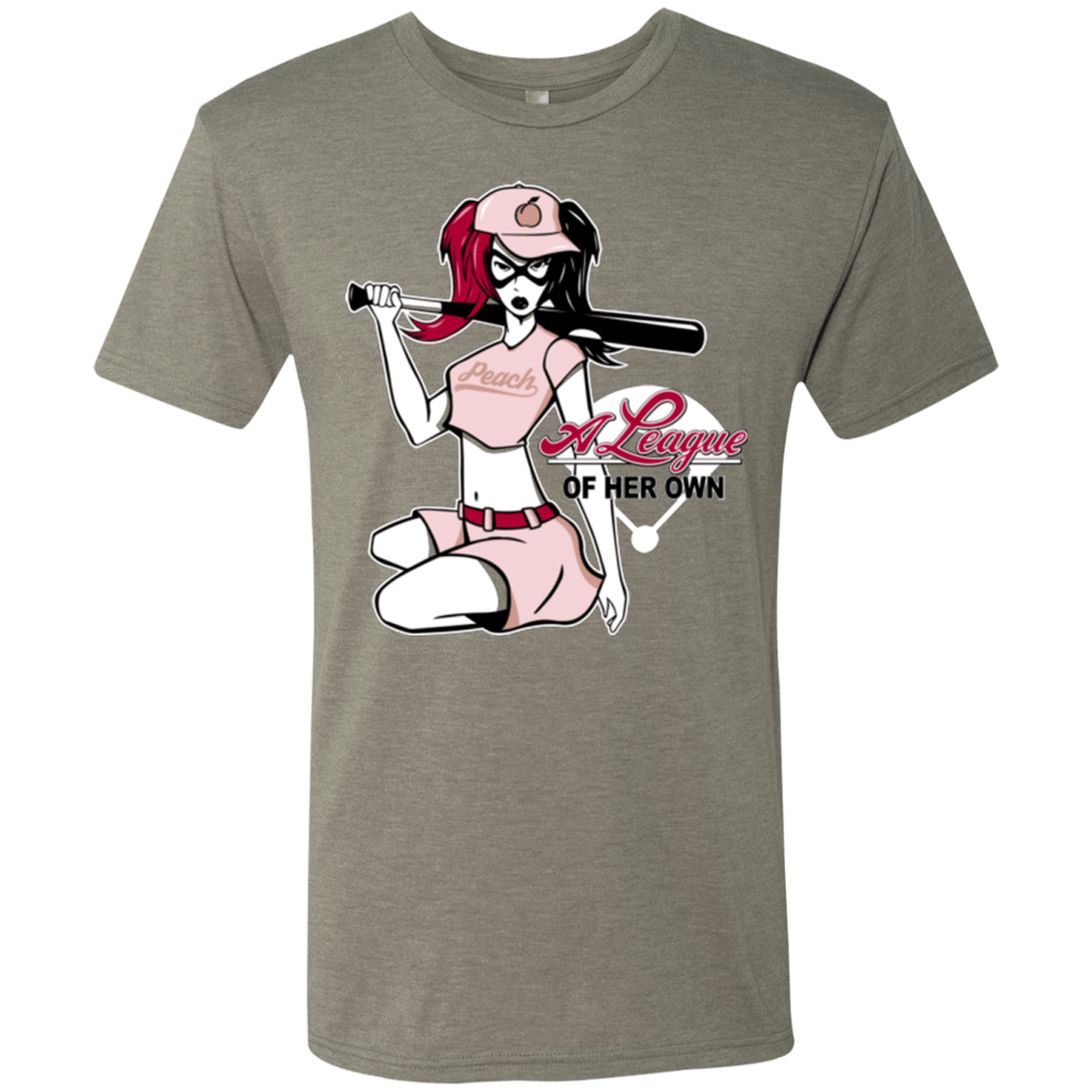 T-Shirts Venetian Grey / Small League of Her Own Men's Triblend T-Shirt