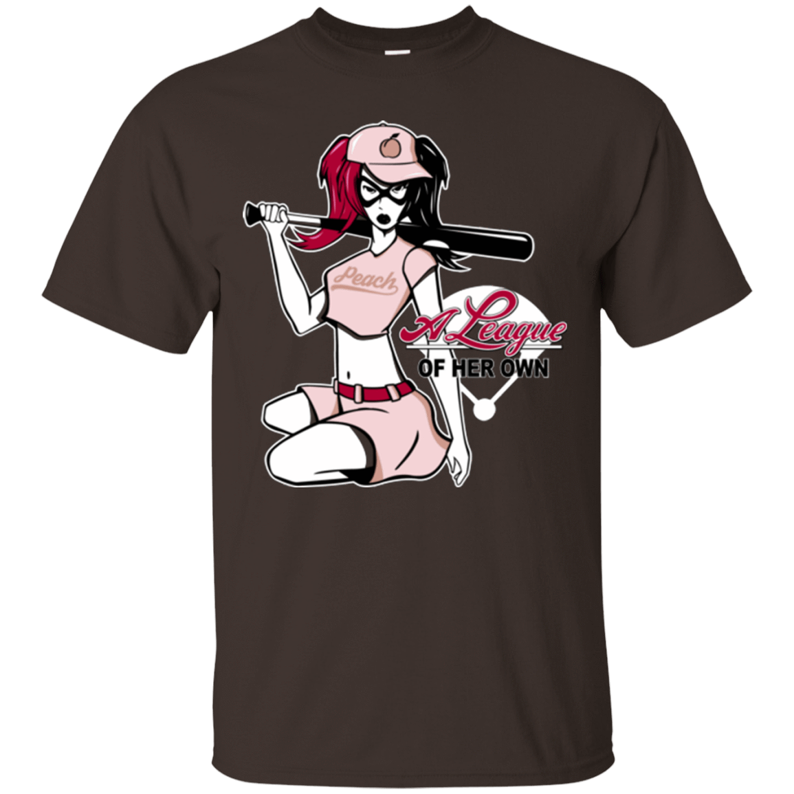 T-Shirts Dark Chocolate / Small League of Her Own T-Shirt
