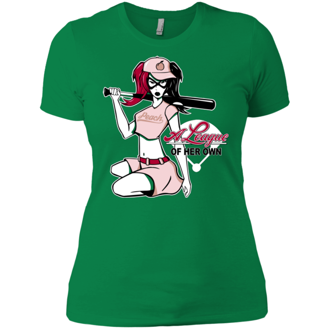 T-Shirts Kelly Green / X-Small League of Her Own Women's Premium T-Shirt