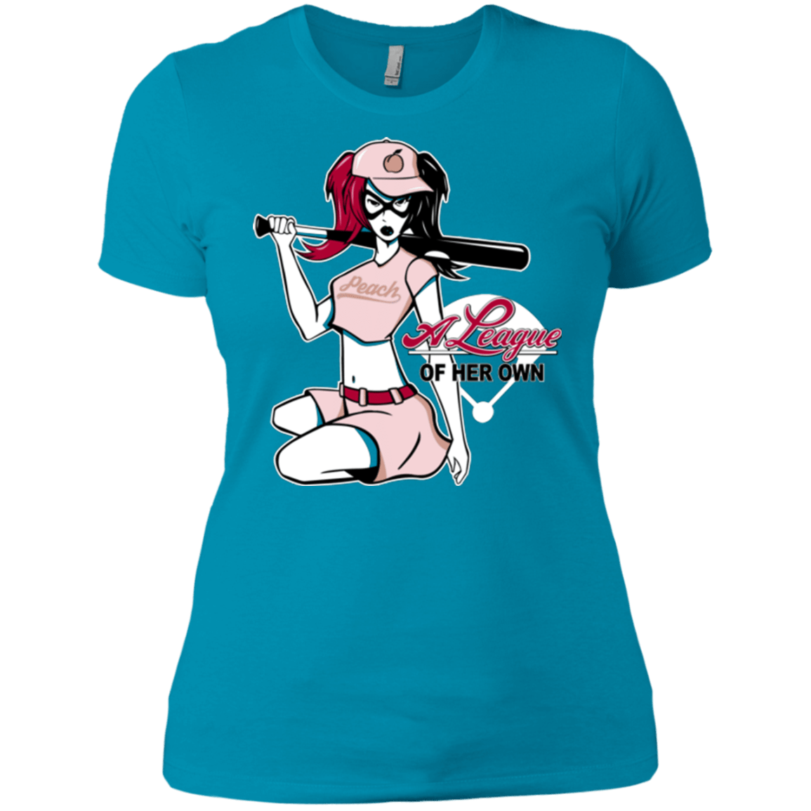 T-Shirts Turquoise / X-Small League of Her Own Women's Premium T-Shirt