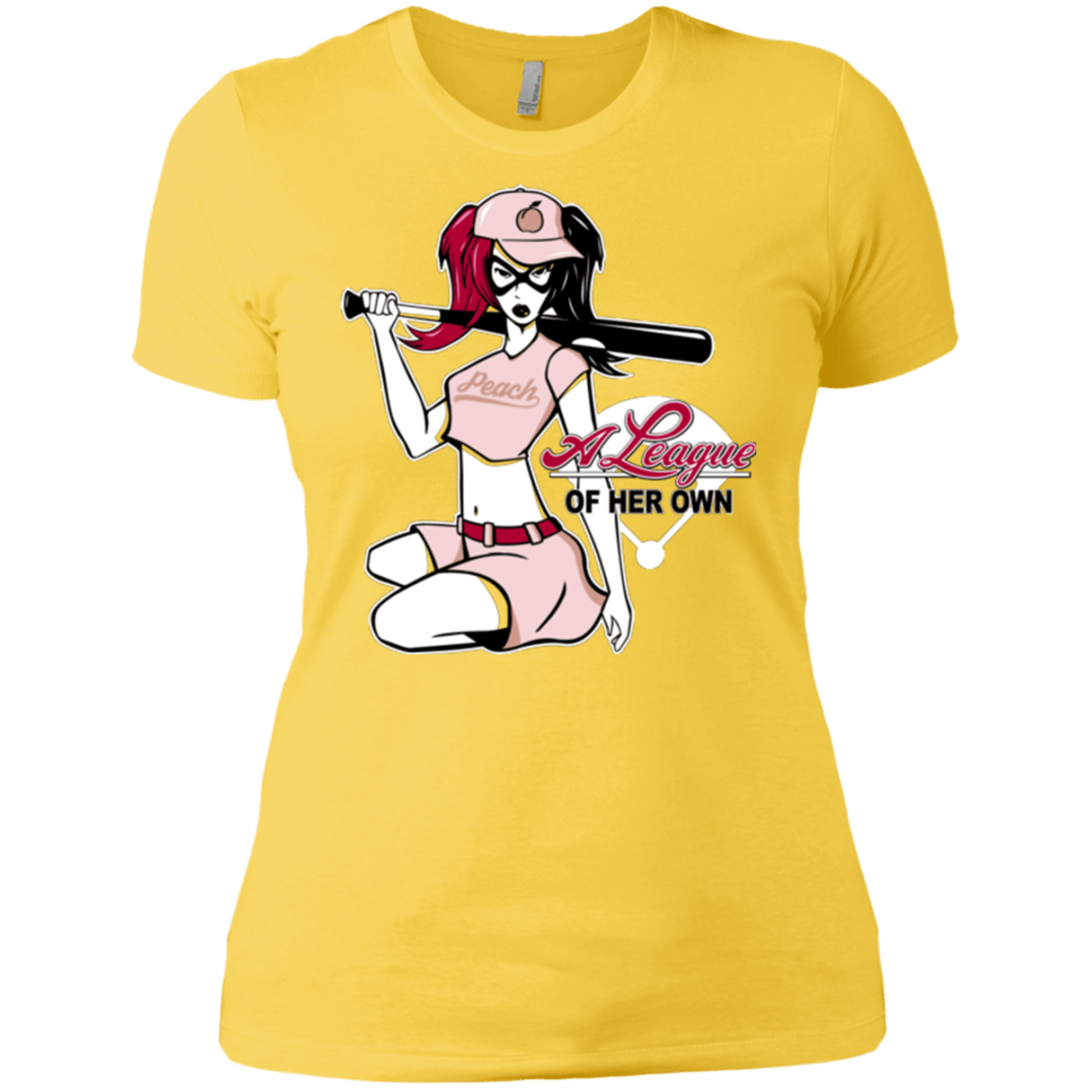 T-Shirts Vibrant Yellow / X-Small League of Her Own Women's Premium T-Shirt