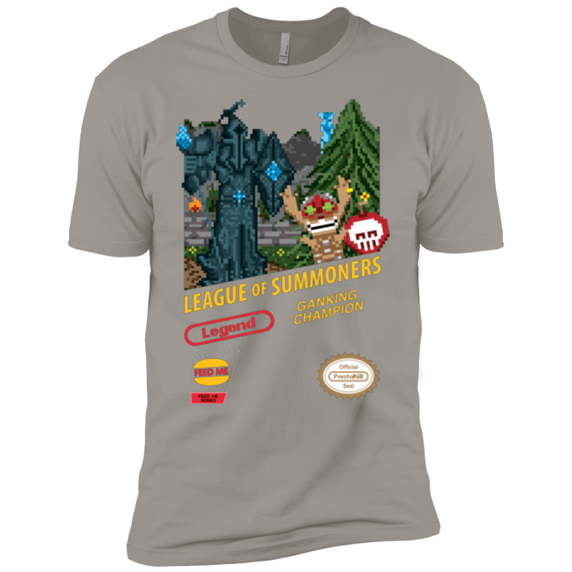 T-Shirts Light Grey / YXS League of Summoners Boys Premium T-Shirt