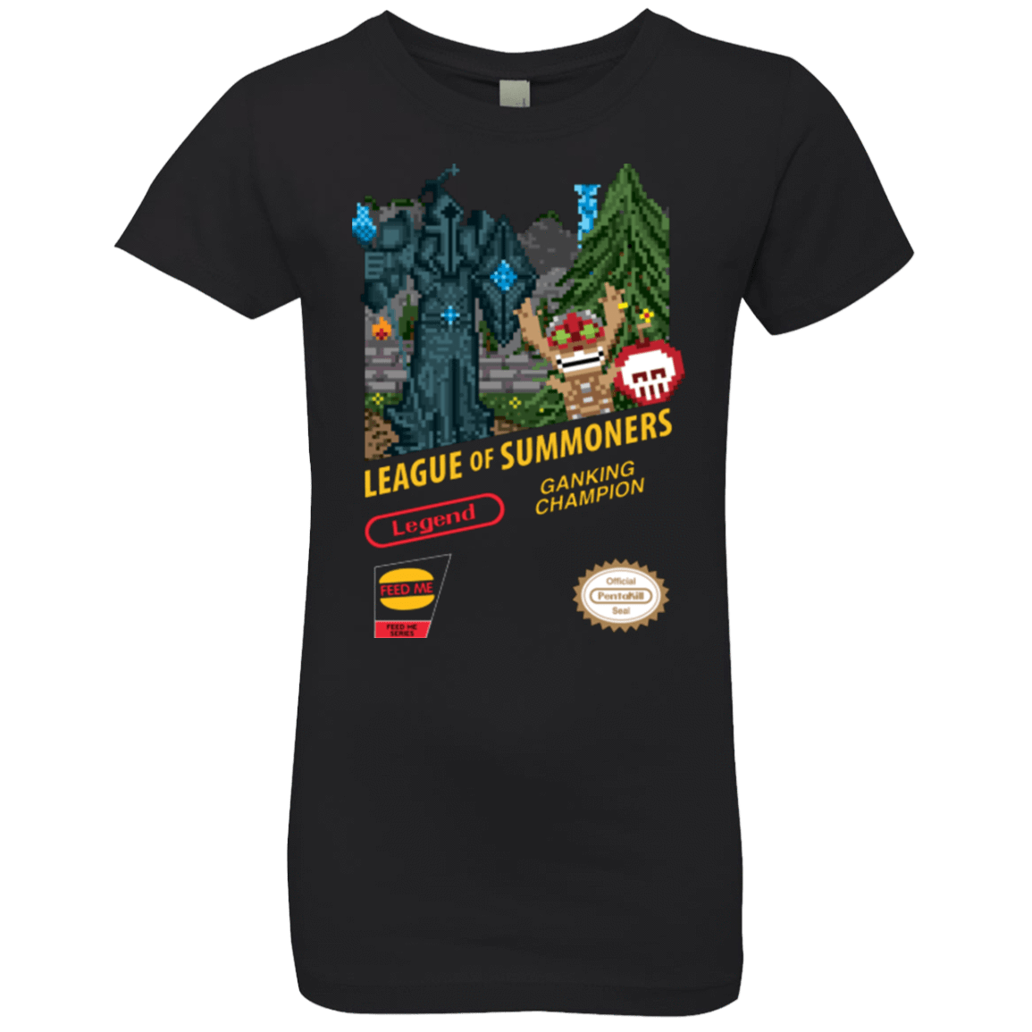 T-Shirts Black / YXS League of Summoners Girls Premium T-Shirt