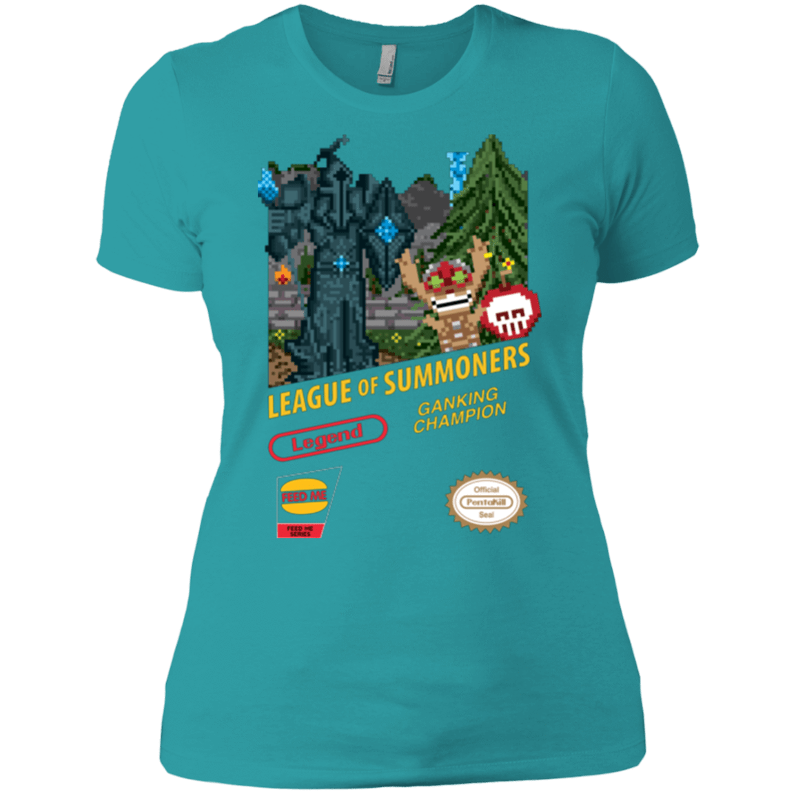 T-Shirts Tahiti Blue / X-Small League of Summoners Women's Premium T-Shirt