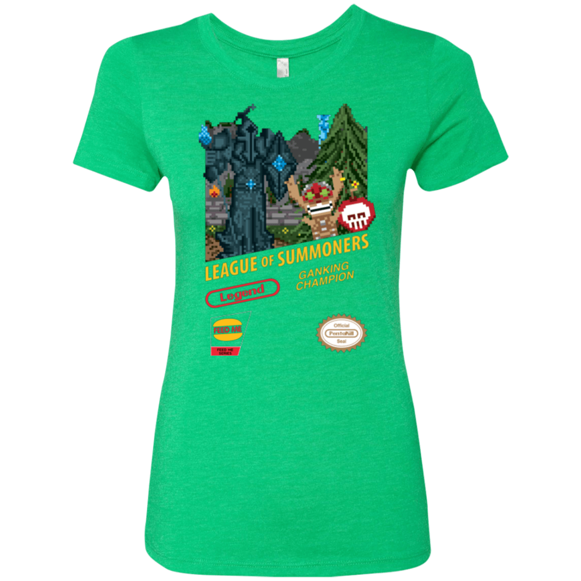 T-Shirts Envy / Small League of Summoners Women's Triblend T-Shirt