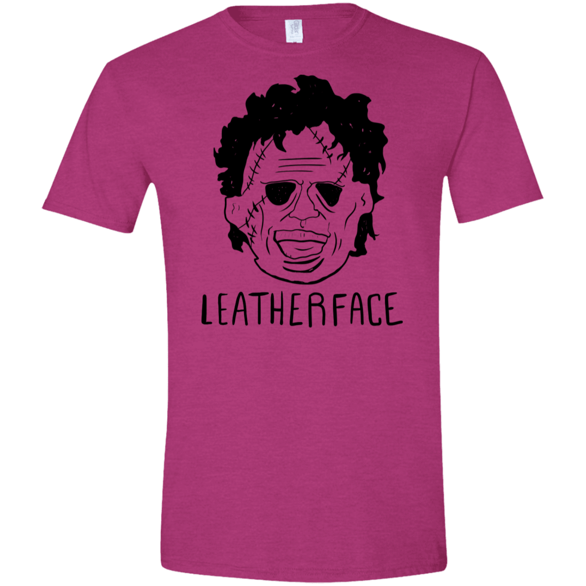 T-Shirts Antique Heliconia / S Leatherface Men's Semi-Fitted Softstyle