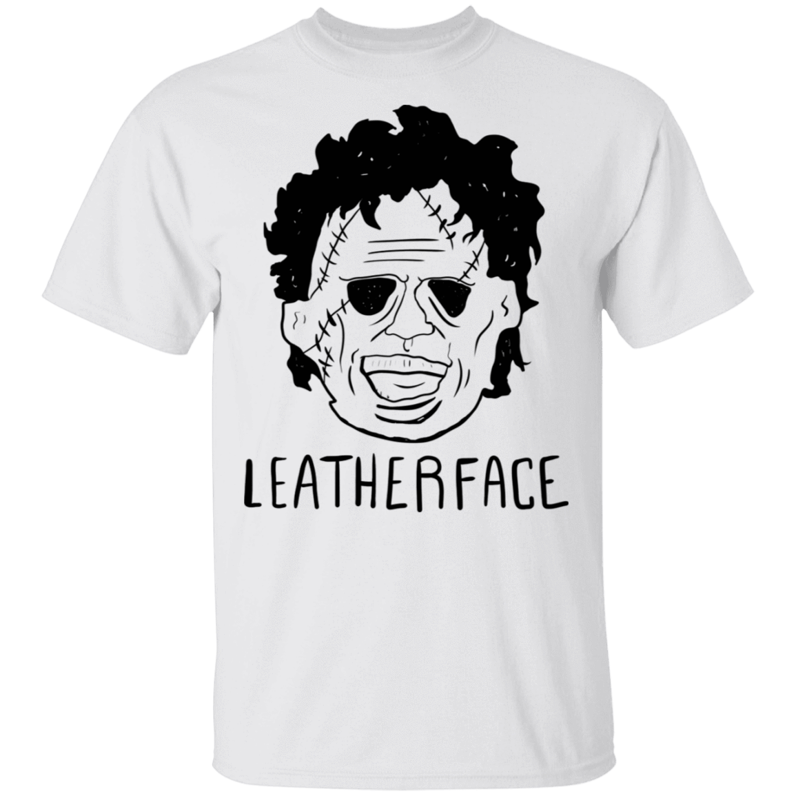 T-Shirts White / S Leatherface T-Shirt