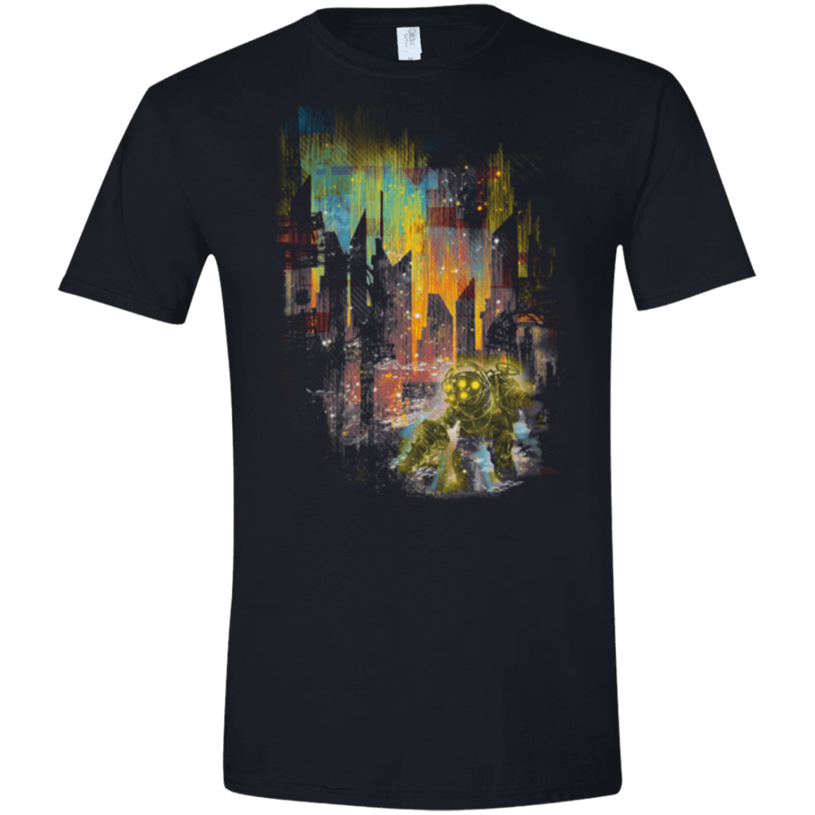 T-Shirts Black / X-Small Leaving Rapture Men's Semi-Fitted Softstyle