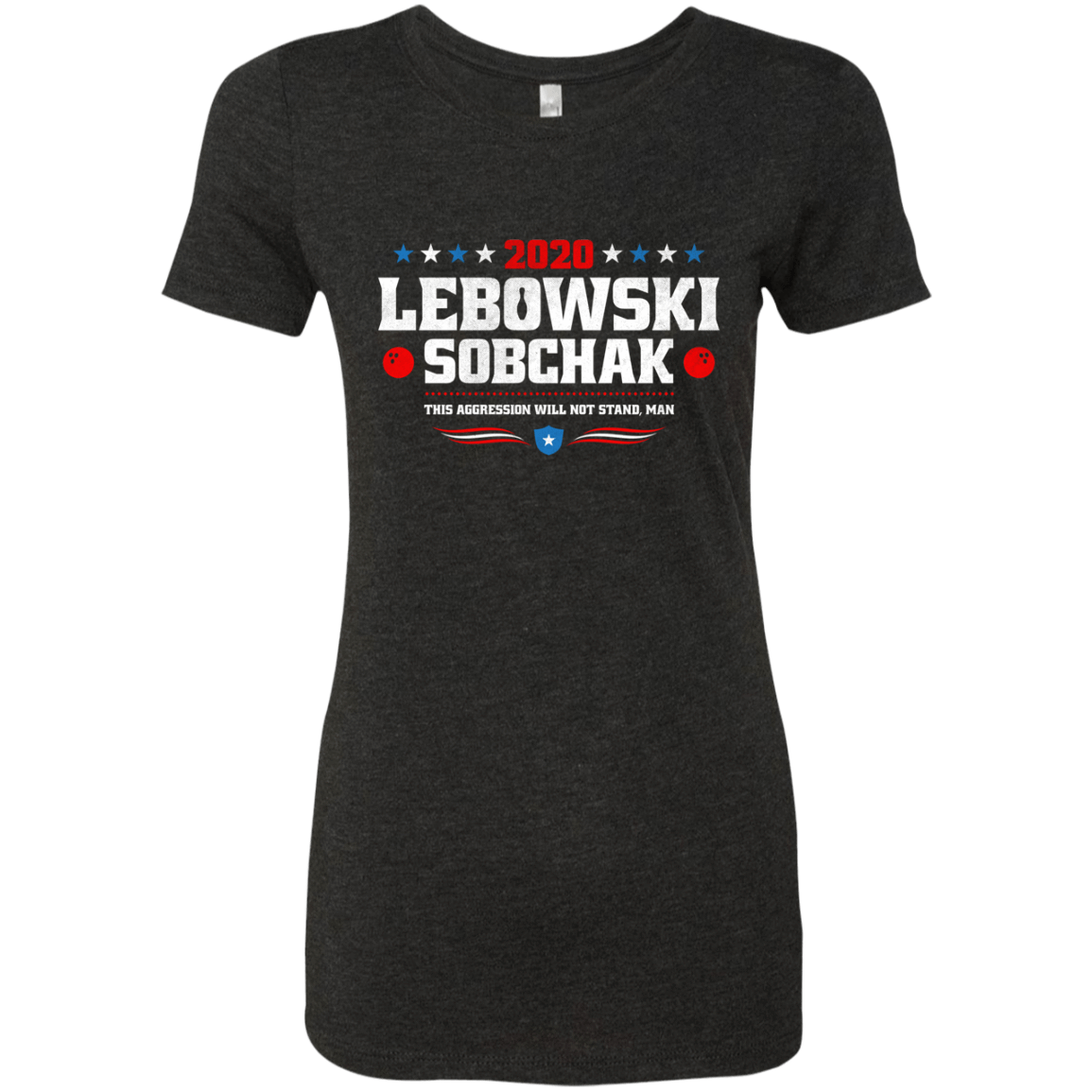 T-Shirts Vintage Black / Small Lebowski Sobchak Women's Triblend T-Shirt