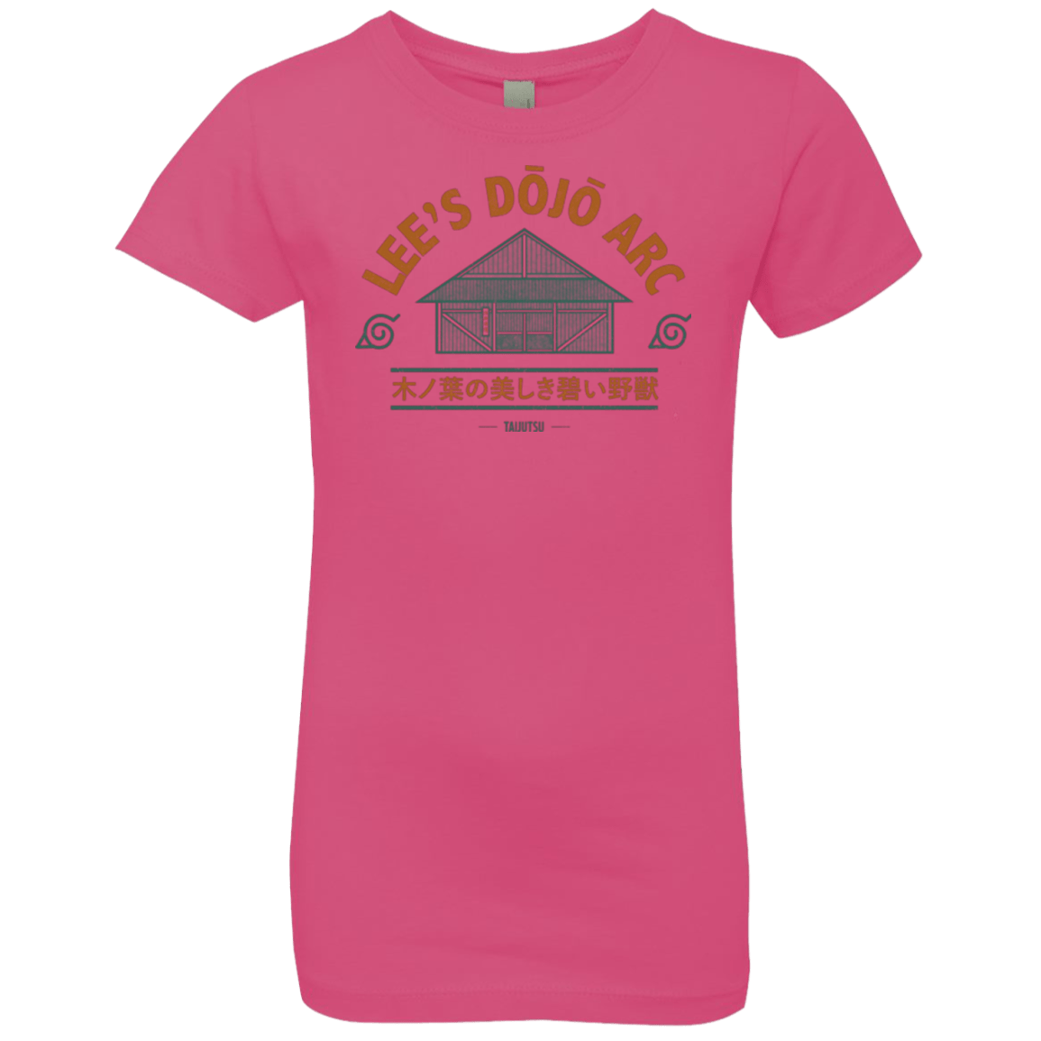 T-Shirts Hot Pink / YXS Lee's Dojo Girls Premium T-Shirt