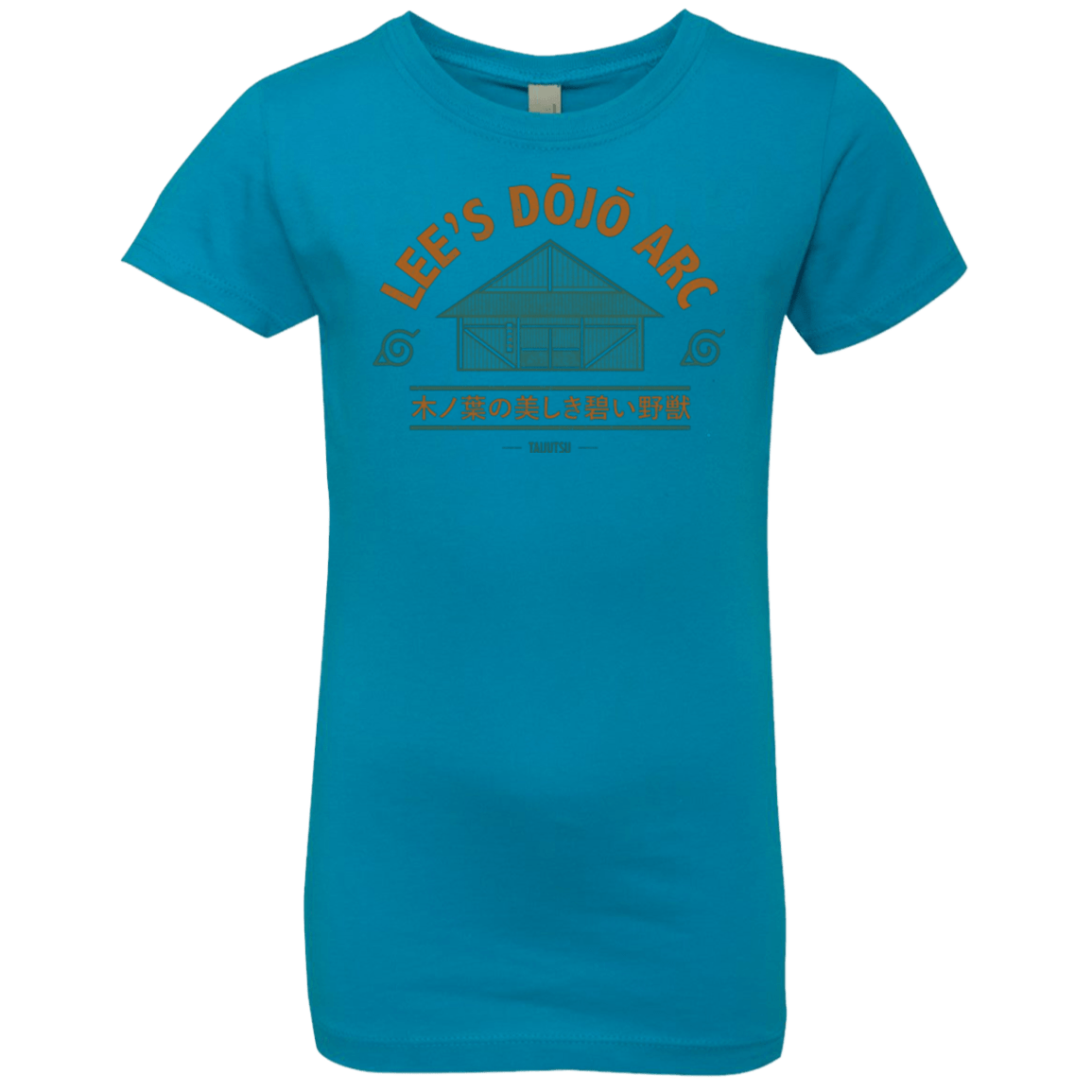 T-Shirts Turquoise / YXS Lee's Dojo Girls Premium T-Shirt