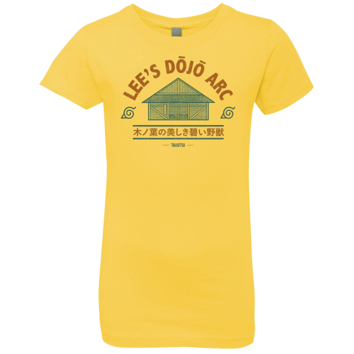 T-Shirts Vibrant Yellow / YXS Lee's Dojo Girls Premium T-Shirt