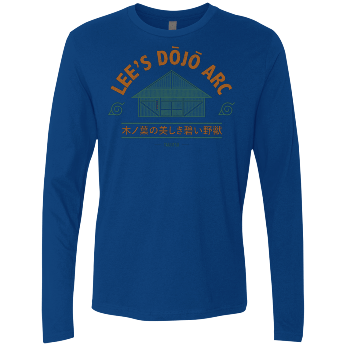 T-Shirts Royal / Small Lee's Dojo Men's Premium Long Sleeve