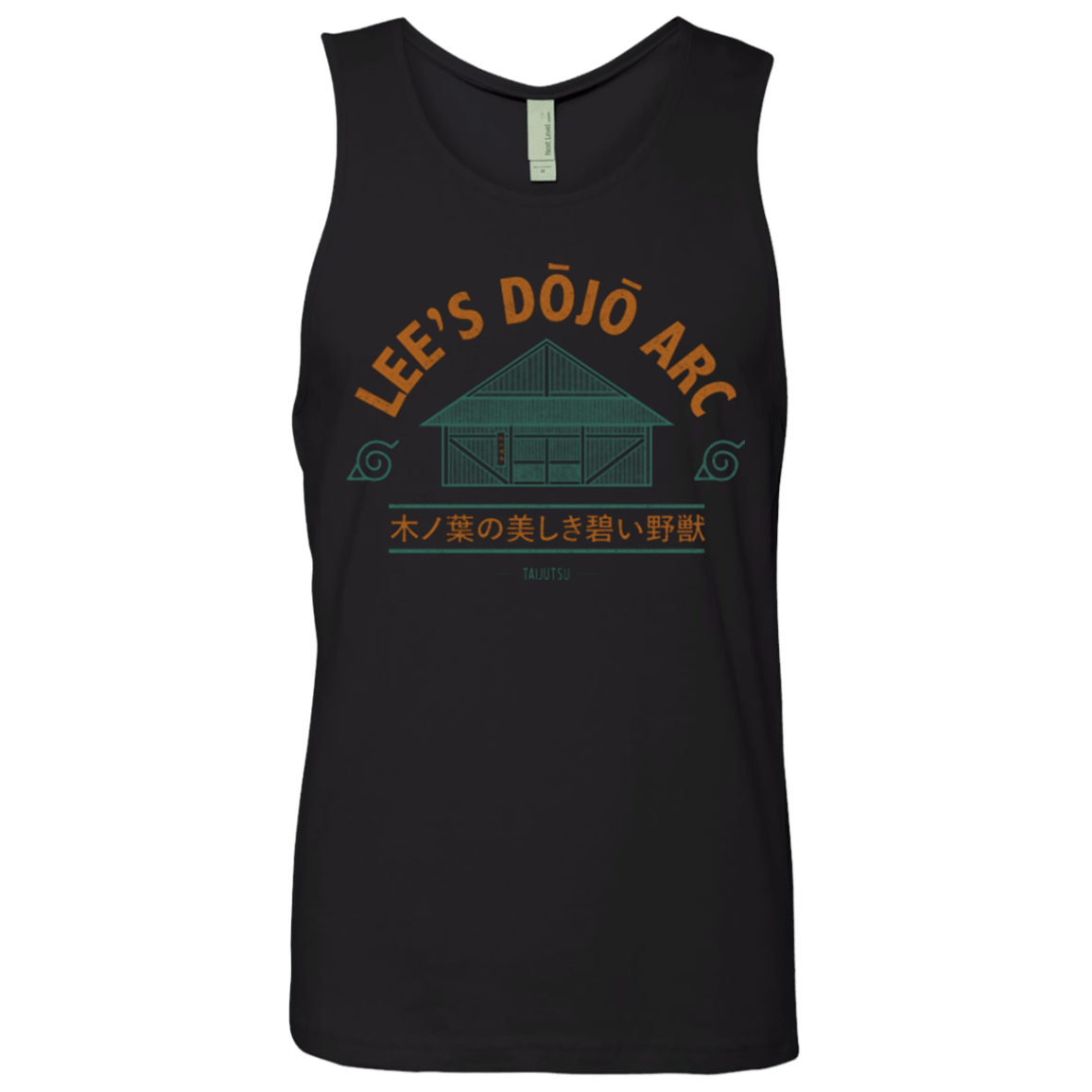 T-Shirts Black / Small Lee's Dojo Men's Premium Tank Top