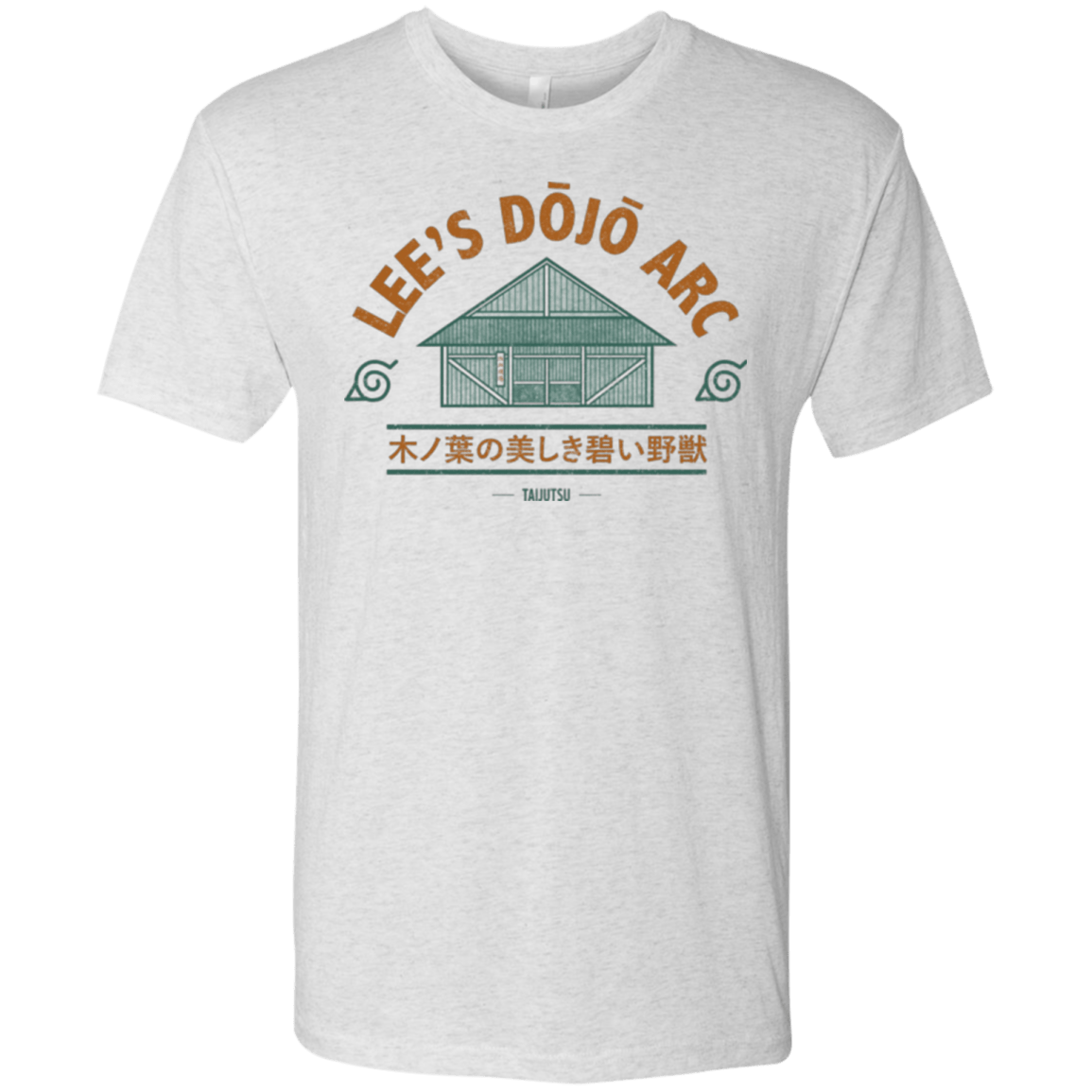 T-Shirts Heather White / Small Lee's Dojo Men's Triblend T-Shirt