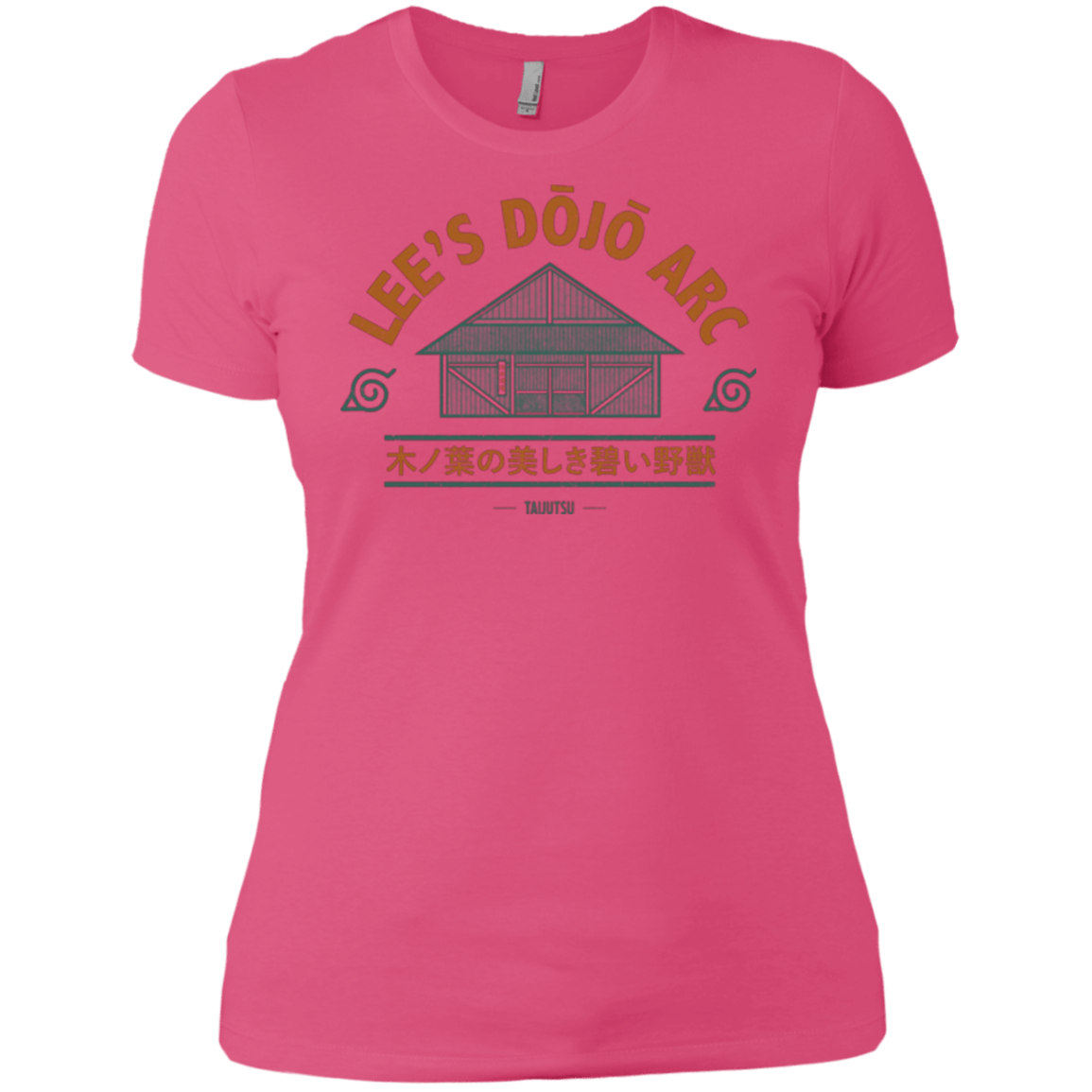 T-Shirts Hot Pink / X-Small Lee's Dojo Women's Premium T-Shirt