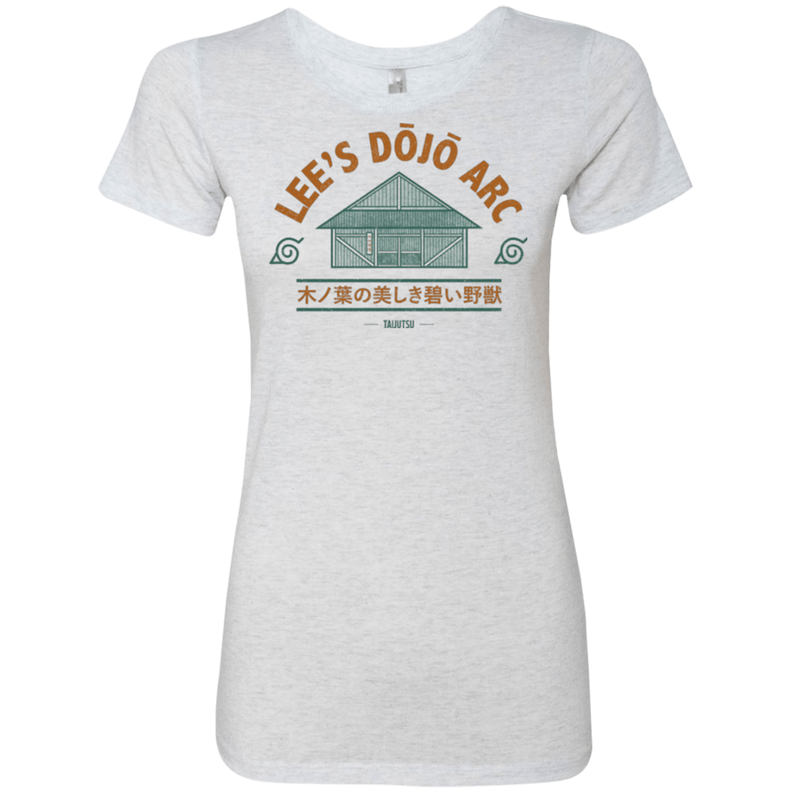 T-Shirts Heather White / Small Lee's Dojo Women's Triblend T-Shirt