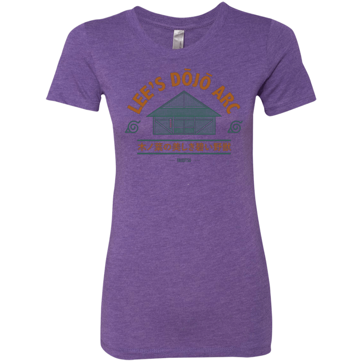 T-Shirts Purple Rush / Small Lee's Dojo Women's Triblend T-Shirt