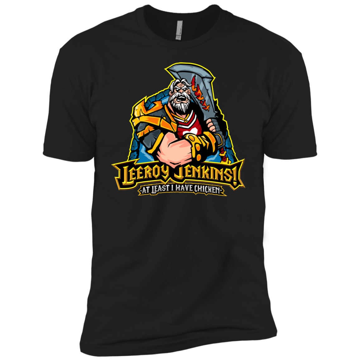 T-Shirts Black / YXS Leeroy Jenkins Boys Premium T-Shirt
