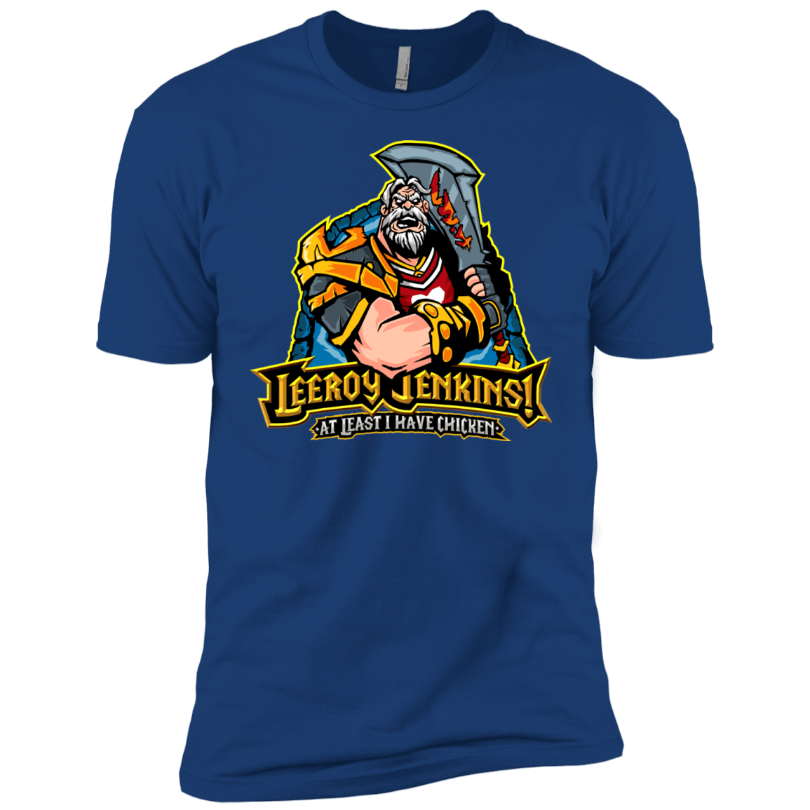 T-Shirts Royal / YXS Leeroy Jenkins Boys Premium T-Shirt