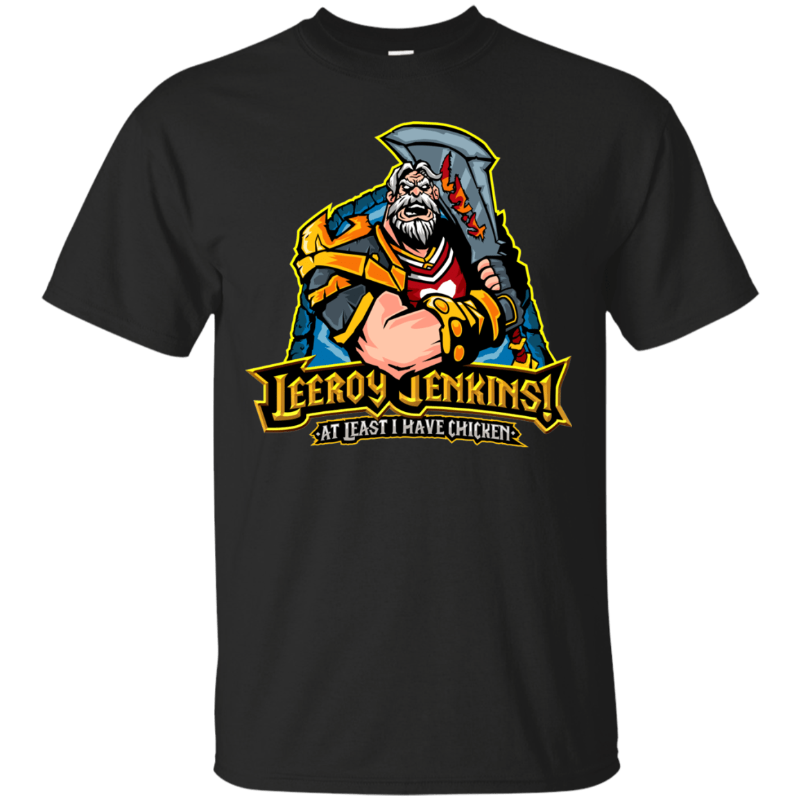 T-Shirts Black / Small Leeroy Jenkins T-Shirt