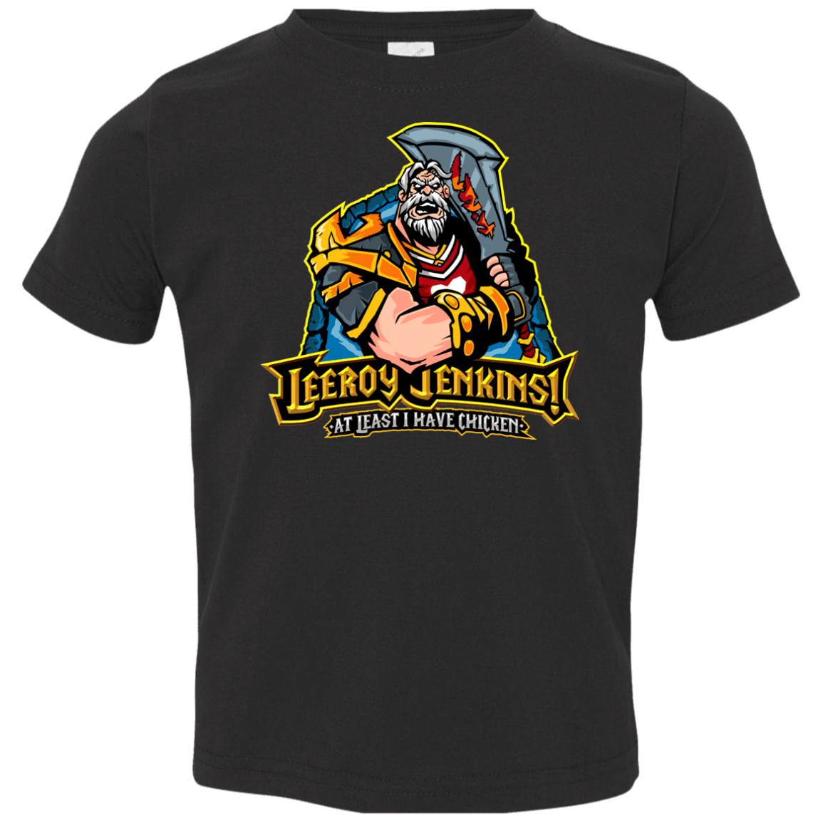 T-Shirts Black / 2T Leeroy Jenkins Toddler Premium T-Shirt