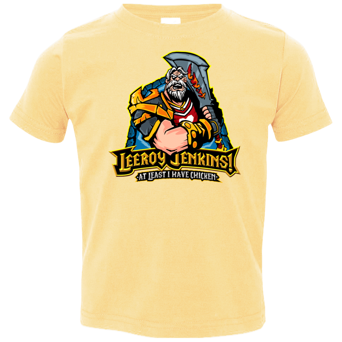 T-Shirts Butter / 2T Leeroy Jenkins Toddler Premium T-Shirt