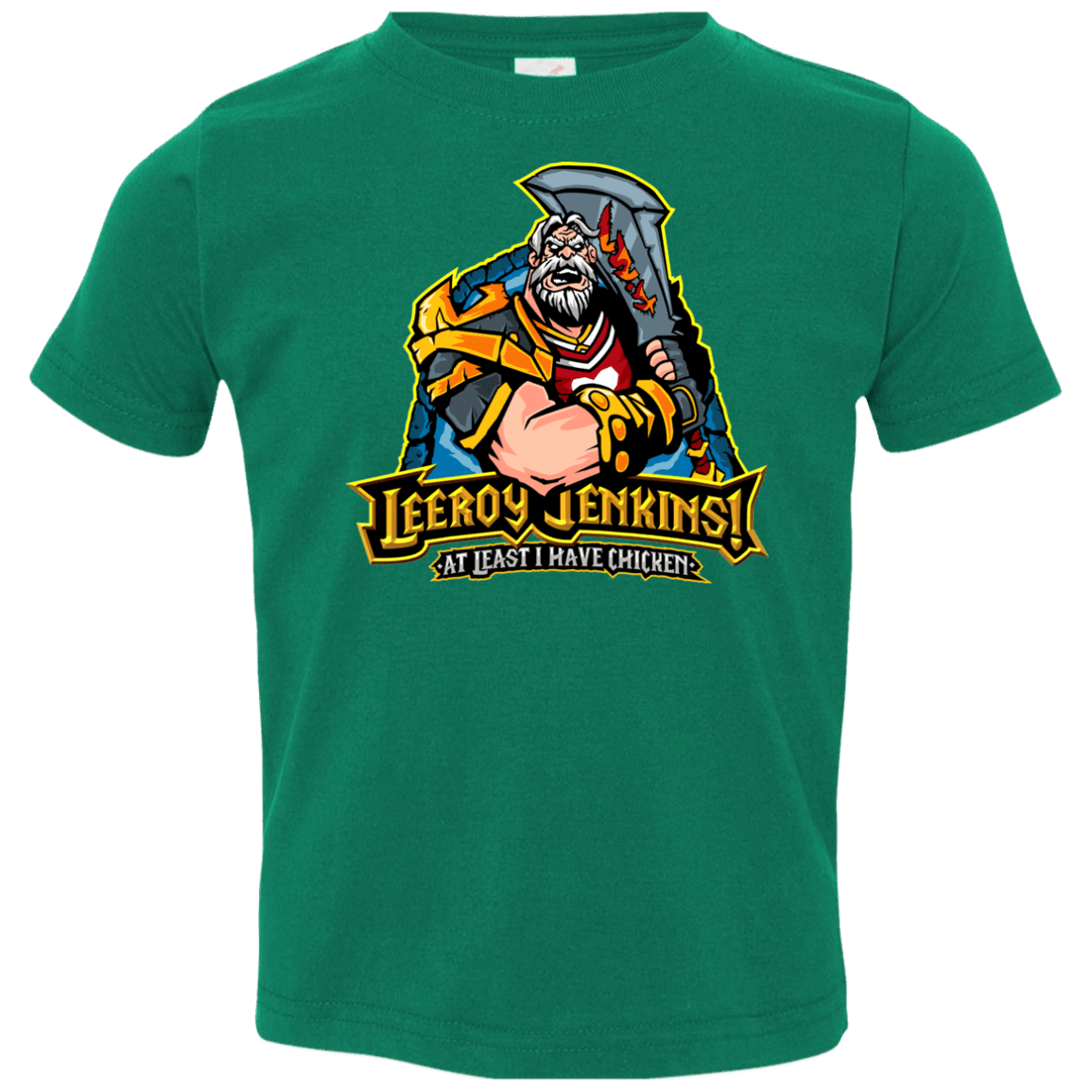 T-Shirts Kelly / 2T Leeroy Jenkins Toddler Premium T-Shirt