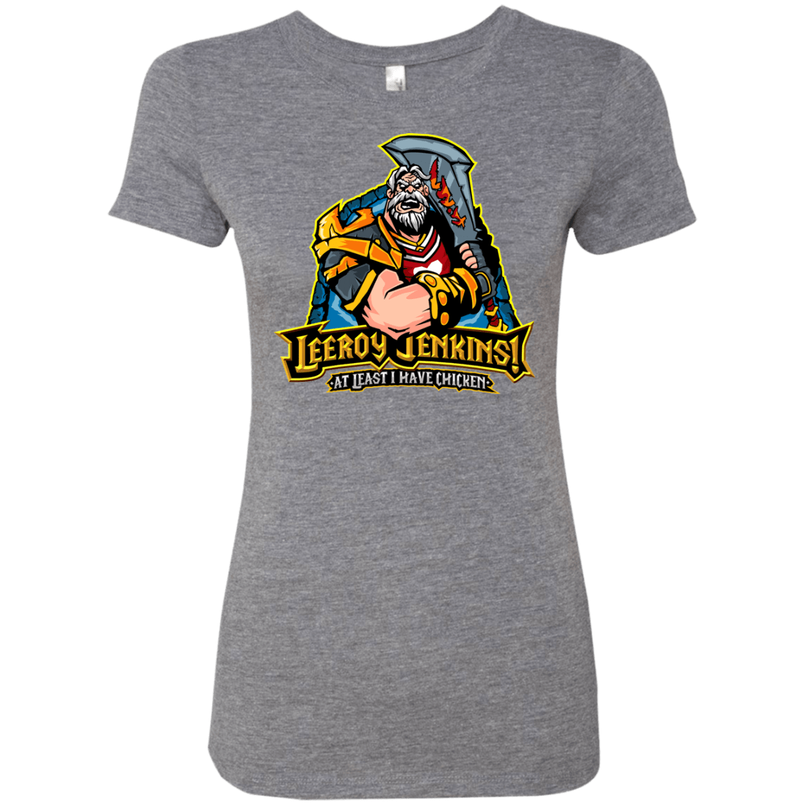 T-Shirts Premium Heather / Small Leeroy Jenkins Women's Triblend T-Shirt