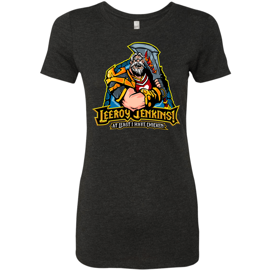 T-Shirts Vintage Black / Small Leeroy Jenkins Women's Triblend T-Shirt