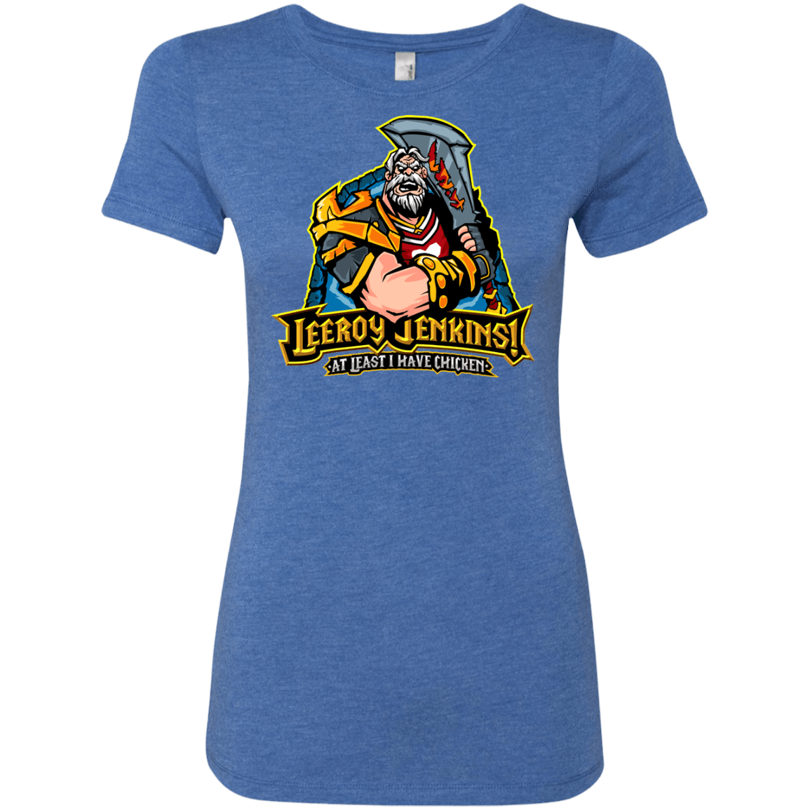 T-Shirts Vintage Royal / Small Leeroy Jenkins Women's Triblend T-Shirt