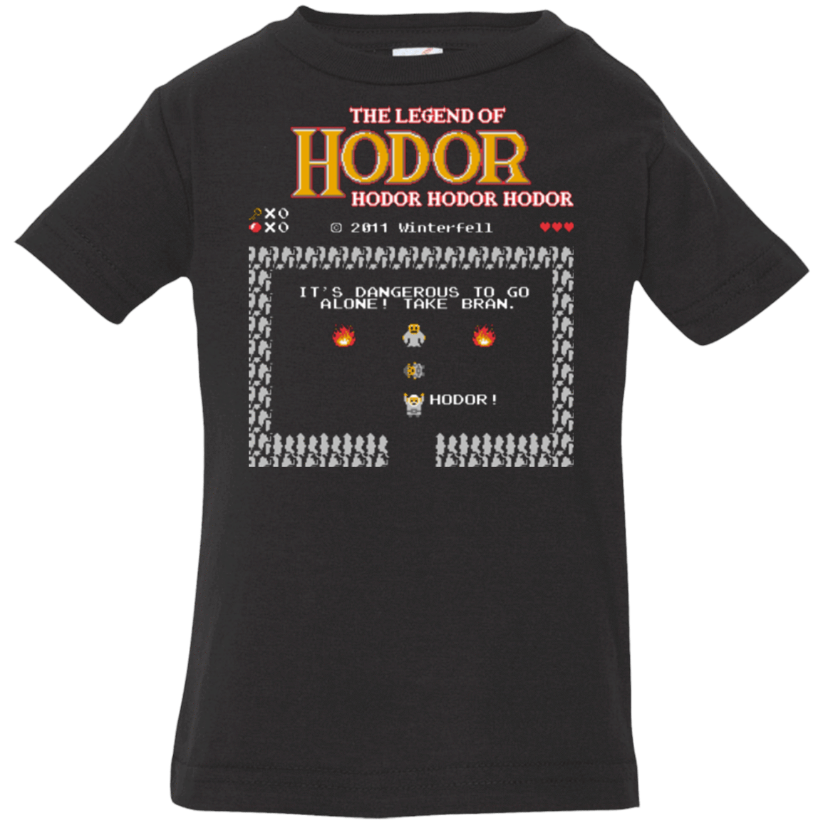 T-Shirts Black / 6 Months Legend of Hodor Infant Premium T-Shirt