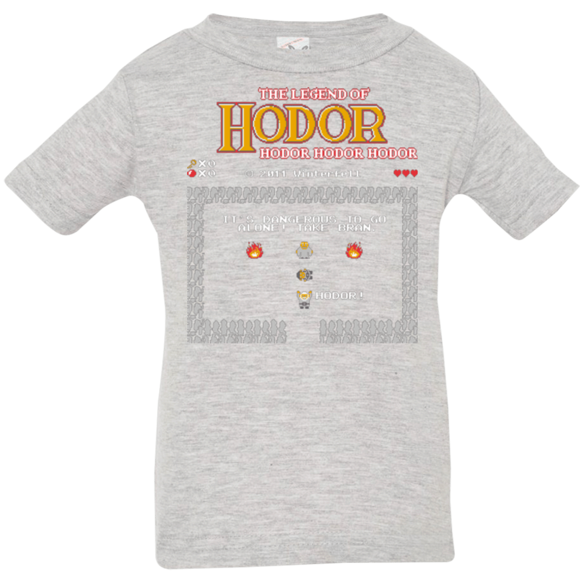 T-Shirts Heather / 6 Months Legend of Hodor Infant Premium T-Shirt