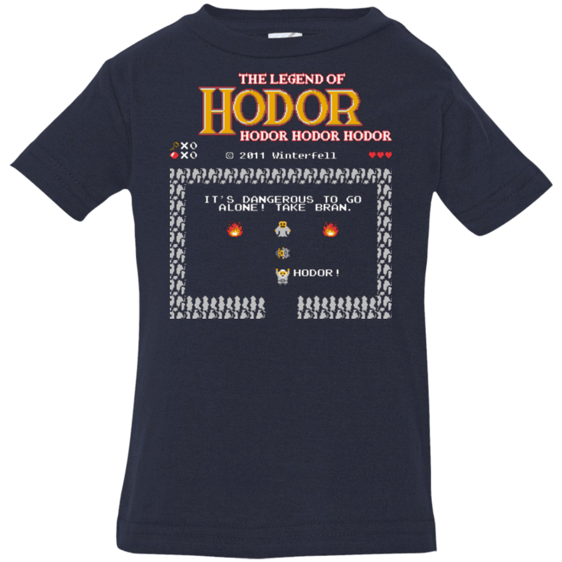 T-Shirts Navy / 6 Months Legend of Hodor Infant Premium T-Shirt