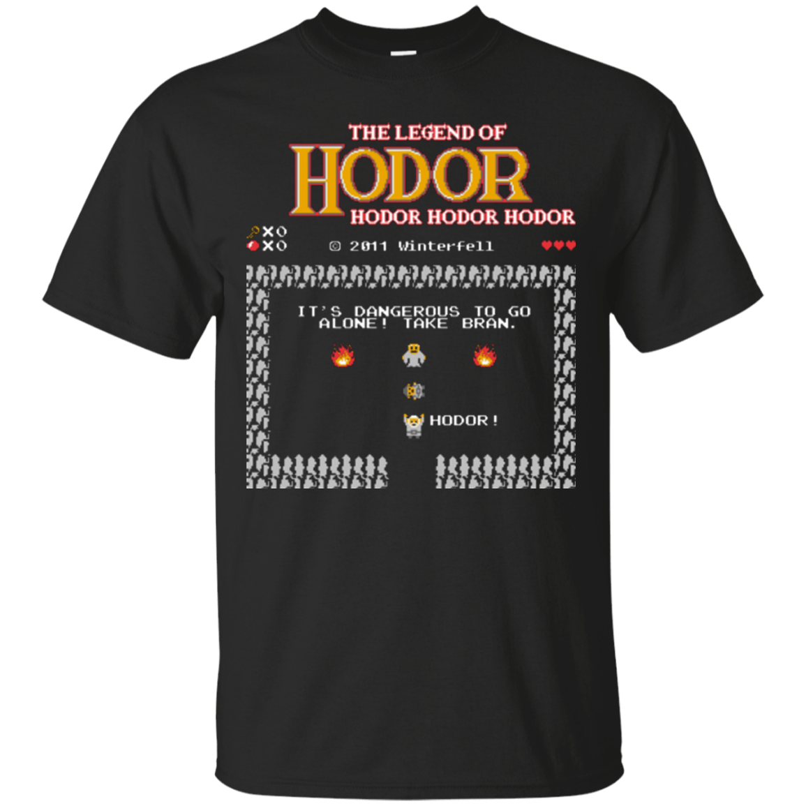 T-Shirts Black / Small Legend of Hodor T-Shirt