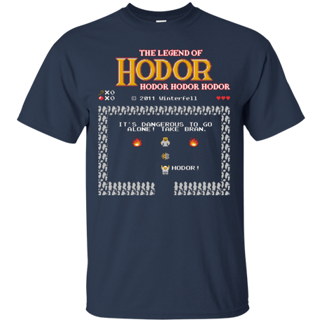 T-Shirts Navy / Small Legend of Hodor T-Shirt