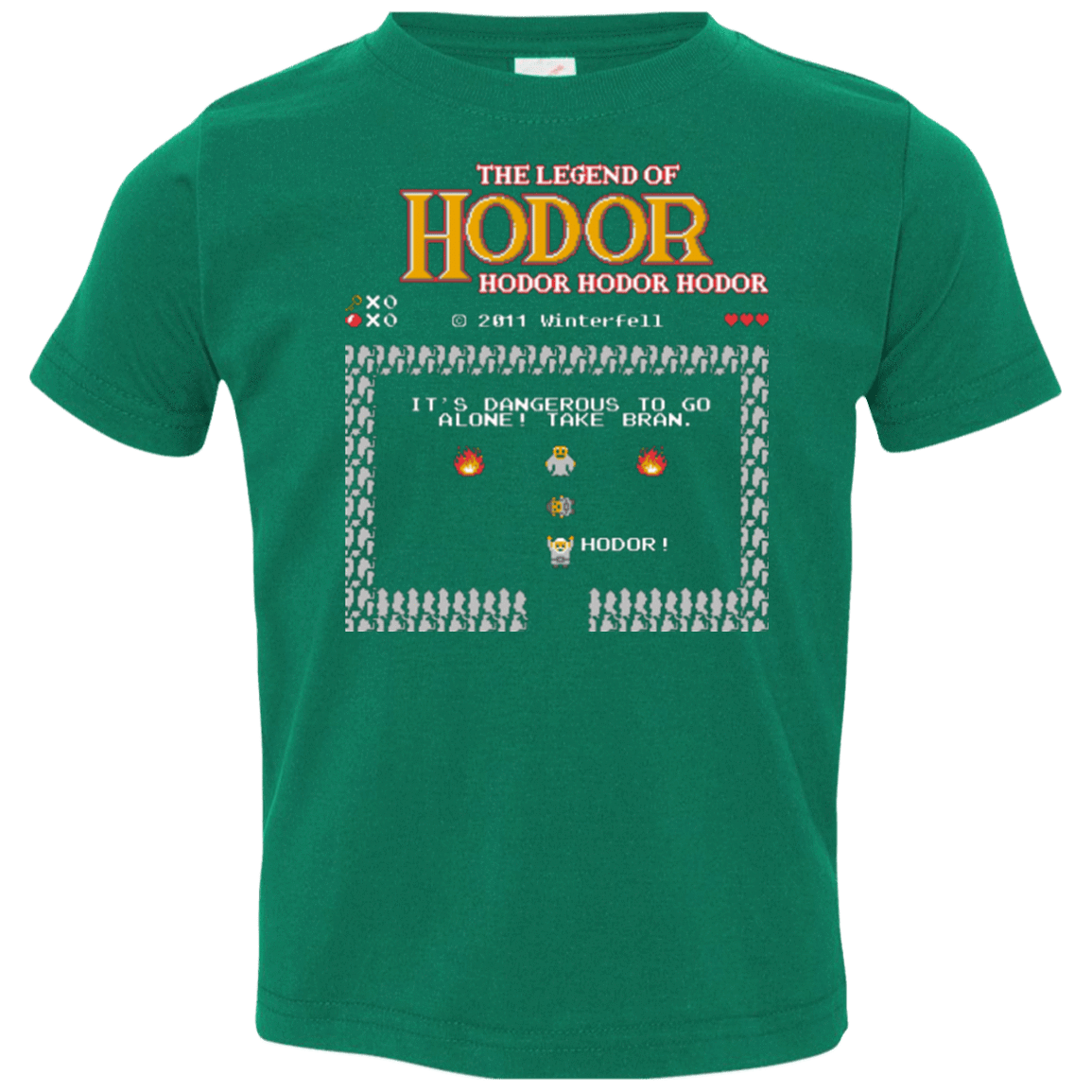 T-Shirts Kelly / 2T Legend of Hodor Toddler Premium T-Shirt