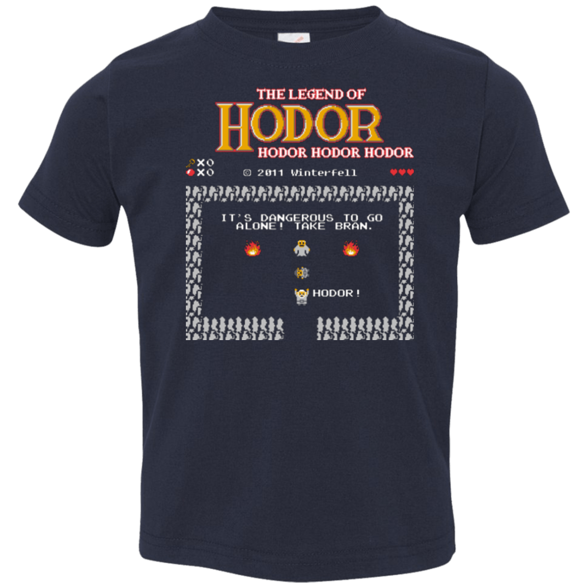 T-Shirts Navy / 2T Legend of Hodor Toddler Premium T-Shirt