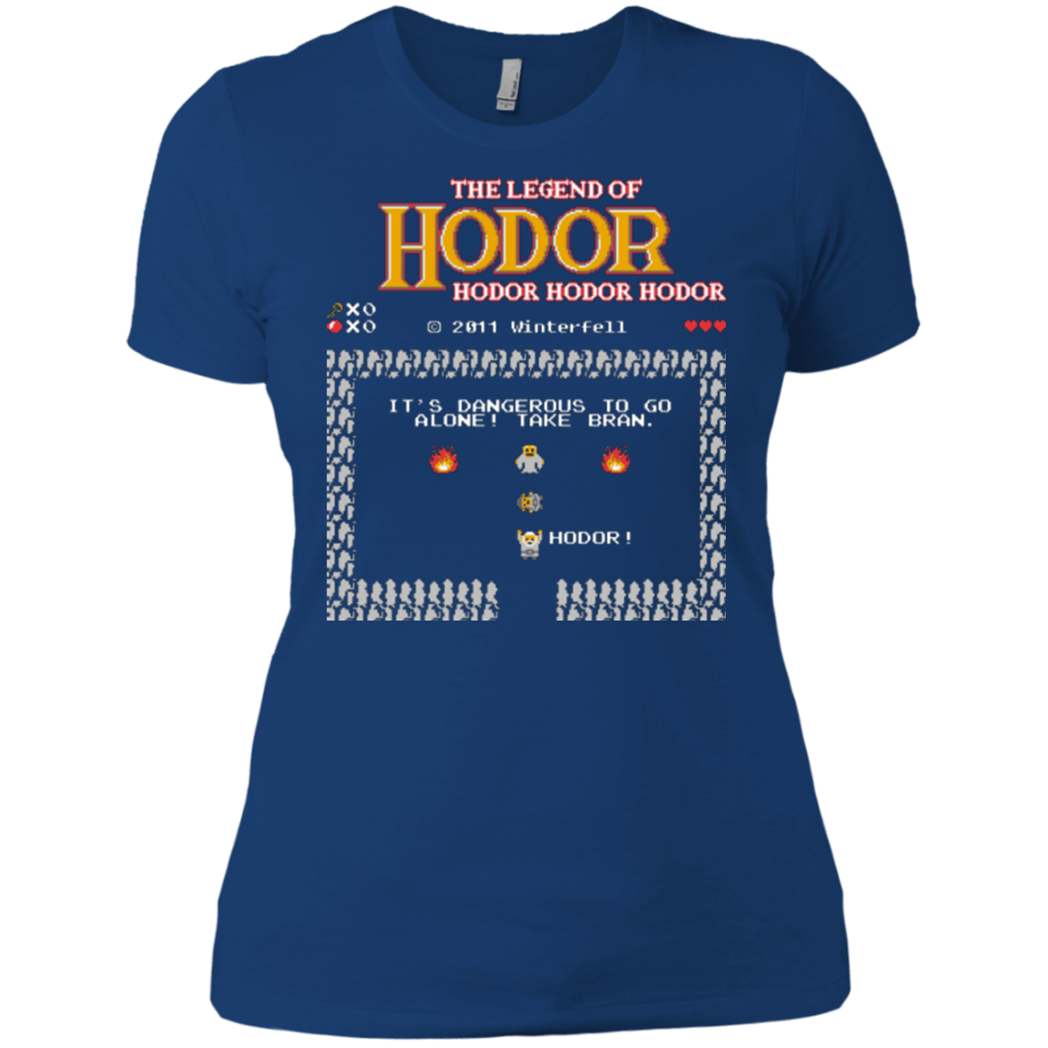 T-Shirts Royal / X-Small Legend of Hodor Women's Premium T-Shirt