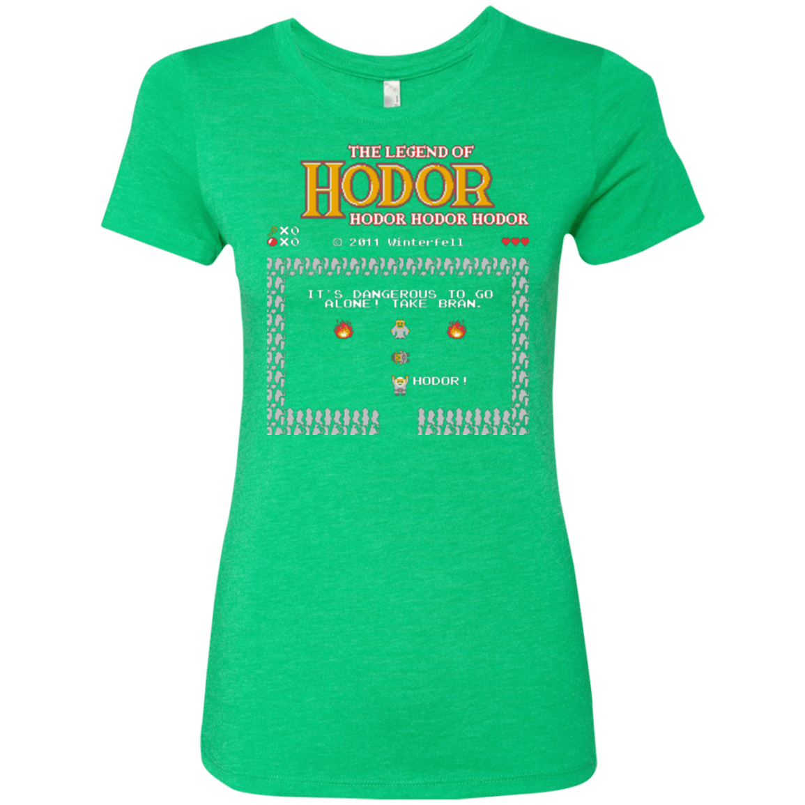 T-Shirts Envy / Small Legend of Hodor Women's Triblend T-Shirt