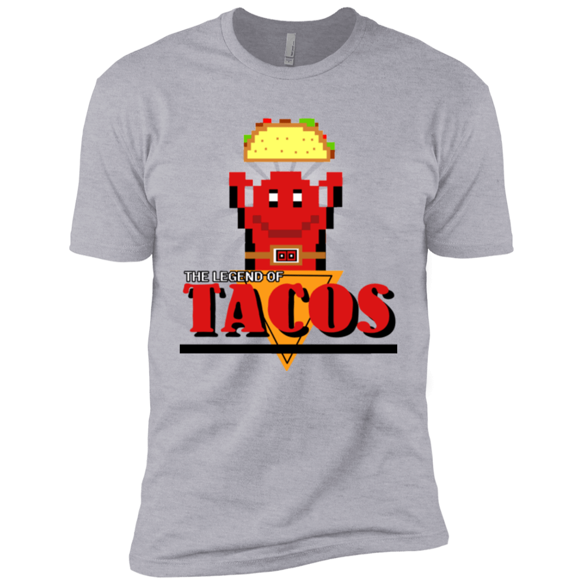 T-Shirts Heather Grey / YXS Legend of Tacos Boys Premium T-Shirt