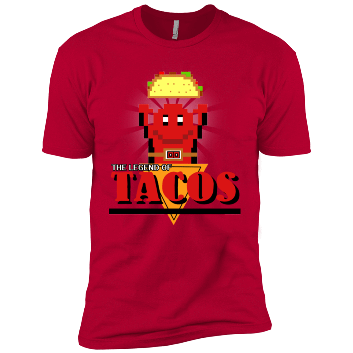 T-Shirts Red / YXS Legend of Tacos Boys Premium T-Shirt