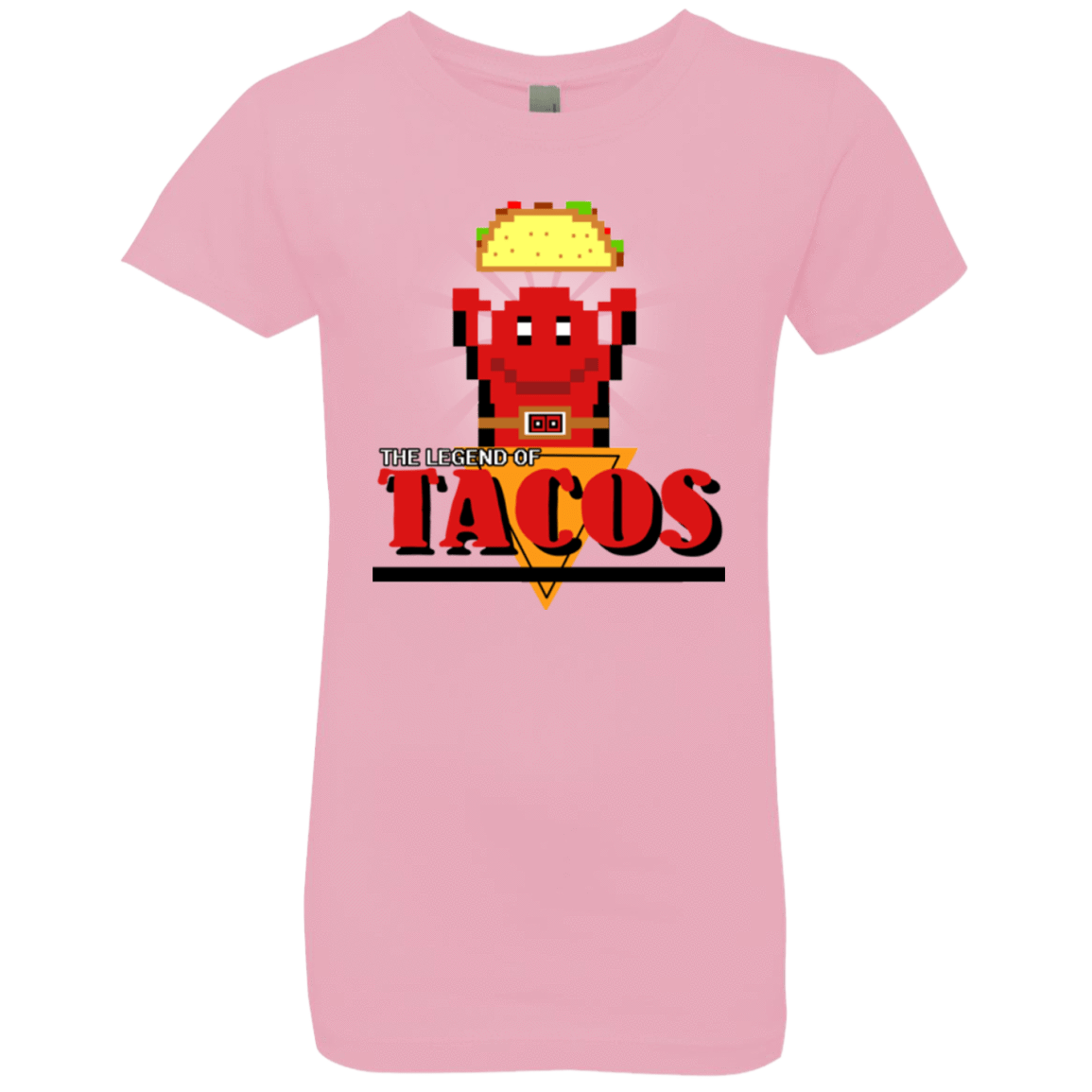 T-Shirts Light Pink / YXS Legend of Tacos Girls Premium T-Shirt