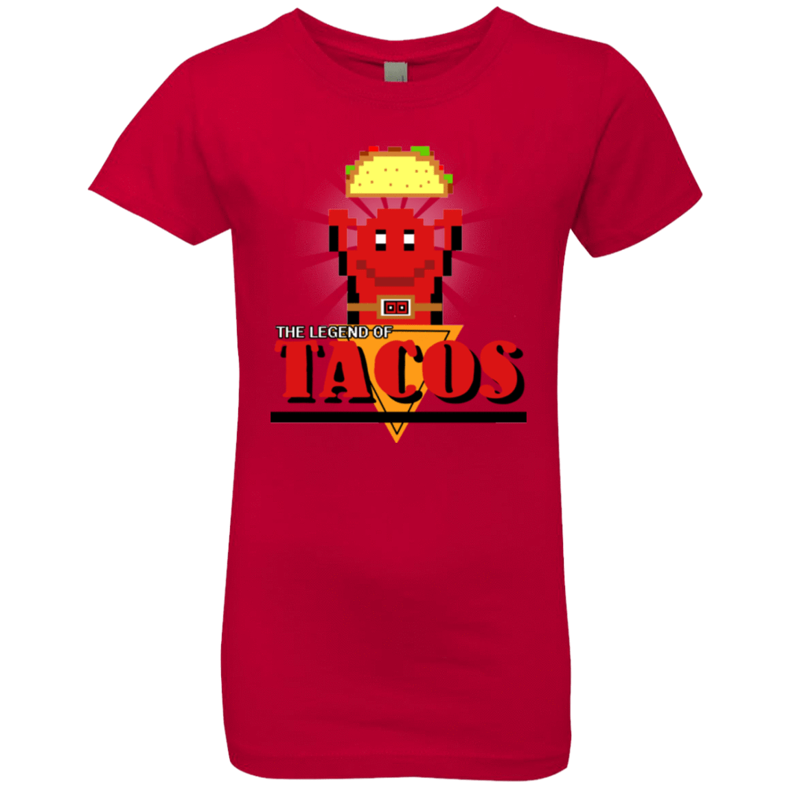 T-Shirts Red / YXS Legend of Tacos Girls Premium T-Shirt